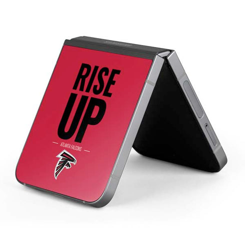 NFL Atlanta Falcons Team Motto Galaxy Z Flip6 Skin